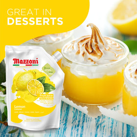 Mazzoni Lemon Juice boosts smoothies with lively citrus flavor.