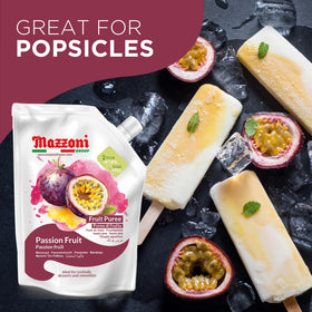 Mazzoni passion fruit puree mojito scene suggests refreshing tropical twist