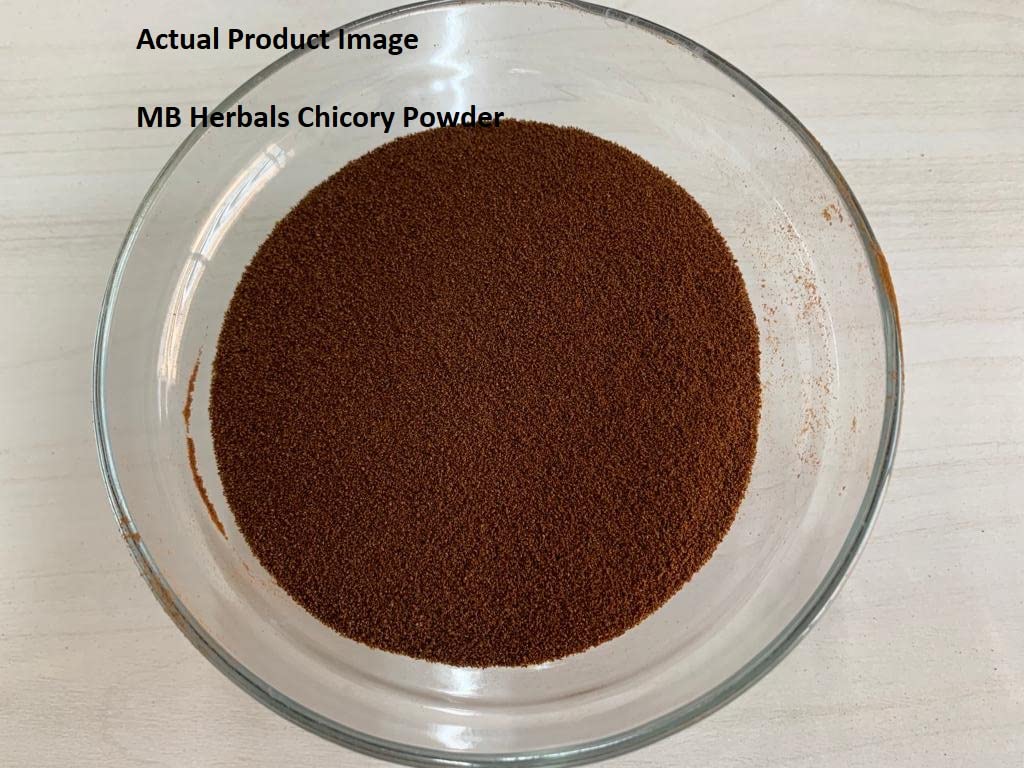 MB Herbals gluten-free chicory powder suitable for gluten-free beverages.
