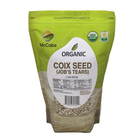 McCabe Organic Coix Seed bulk pack for versatile cooking and fiber-rich meals.