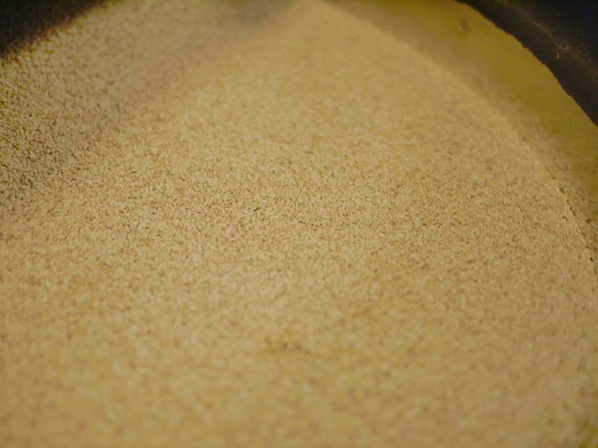 McCabe sesame seeds stirred into soup for subtle crunch and depth.