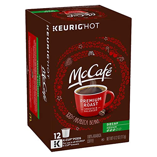 McCafé Arabica beans image signaling premium, everyday coffee flavor.