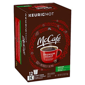 McCafé Arabica beans image signaling premium, everyday coffee flavor.