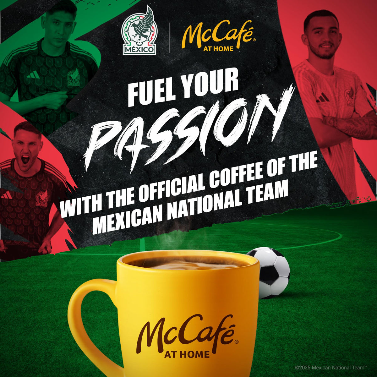 McCafe Arabica coffee beans ready for a premium brew