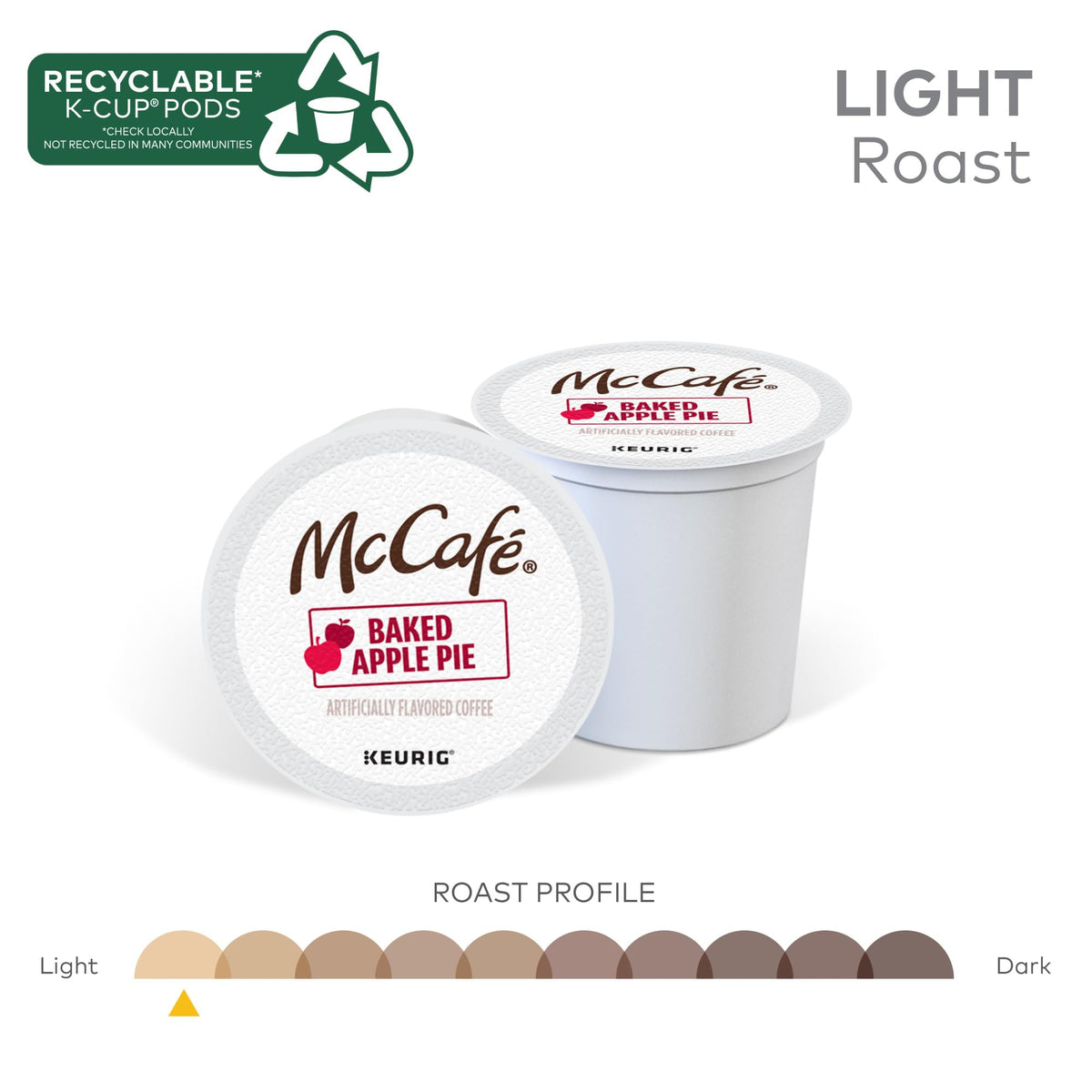 Light roast profile highlighting crisp apple and cinnamon notes.