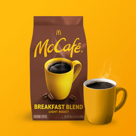 McCafé Breakfast Blend airtight packaging preserves freshness after opening