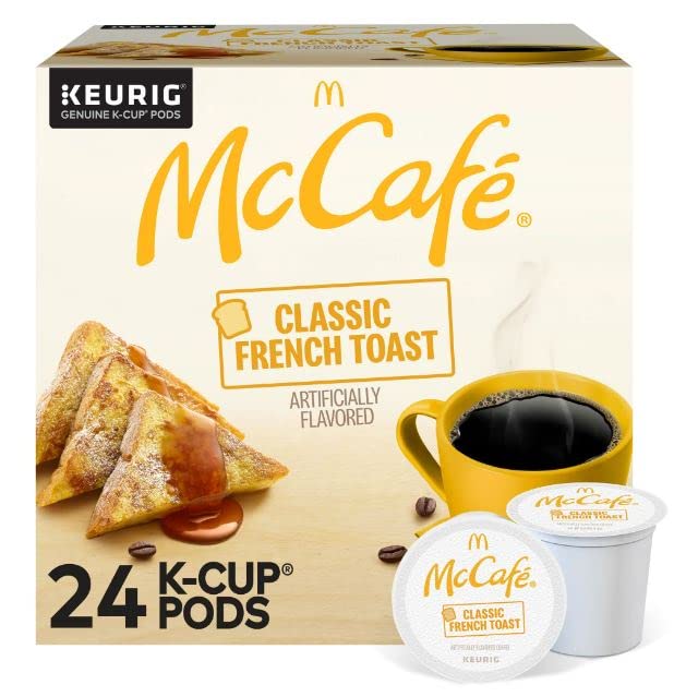 McCafe Classic French Toast coffee pod for Keurig brewers — convenient single-serve mornings.