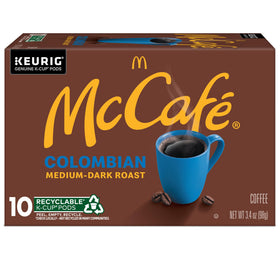 McCafé Colombian K-Cup pods compatibility ensures seamless Keurig use.
