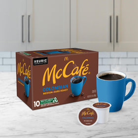 McCafé Colombian K-Cup Kosher label assures trusted quality.