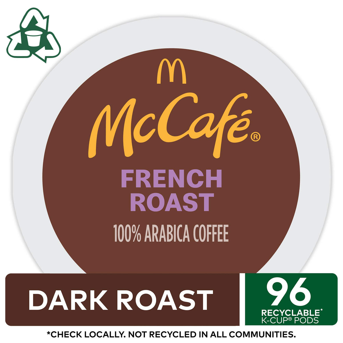 McCafé French Roast pods highlight recyclable materials for sustainability