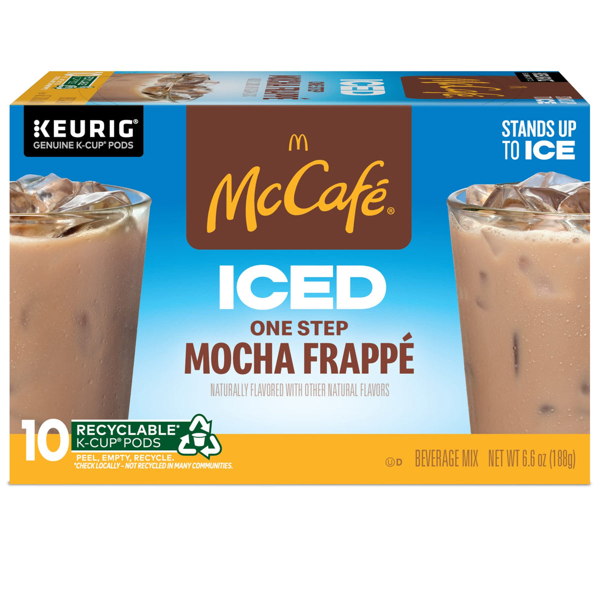 Morning McCafé Frappé moment in a mug for busy days