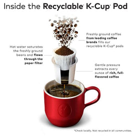 McCafe Keurig-brewer compatible pods simplify your daily coffee routine.