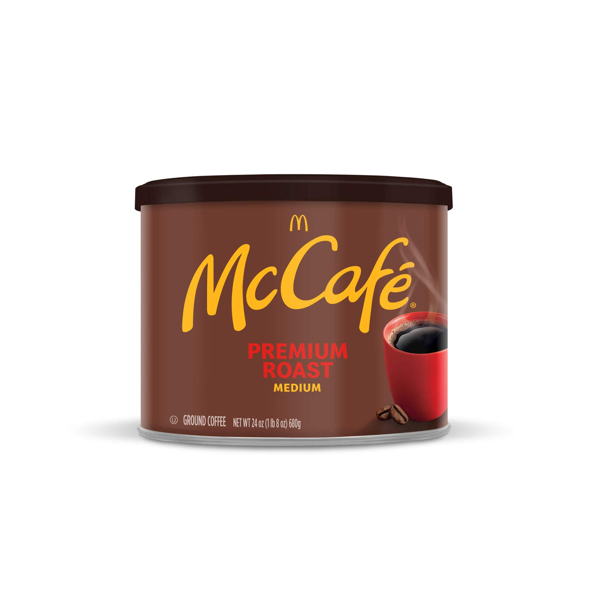 McCafé Arabica beans image displays high quality beans for consistent flavor