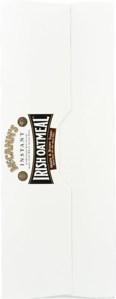 McCann's porridge bowl image evokes creamy texture and comforting flavor.