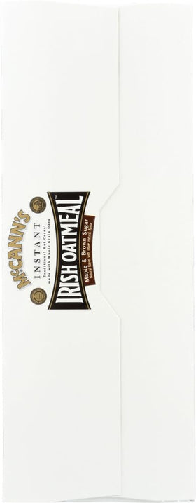 McCann's porridge bowl image evokes creamy texture and comforting flavor.