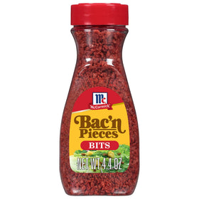 McCormick Bac'n Pieces pack on counter, ready to flavor meals