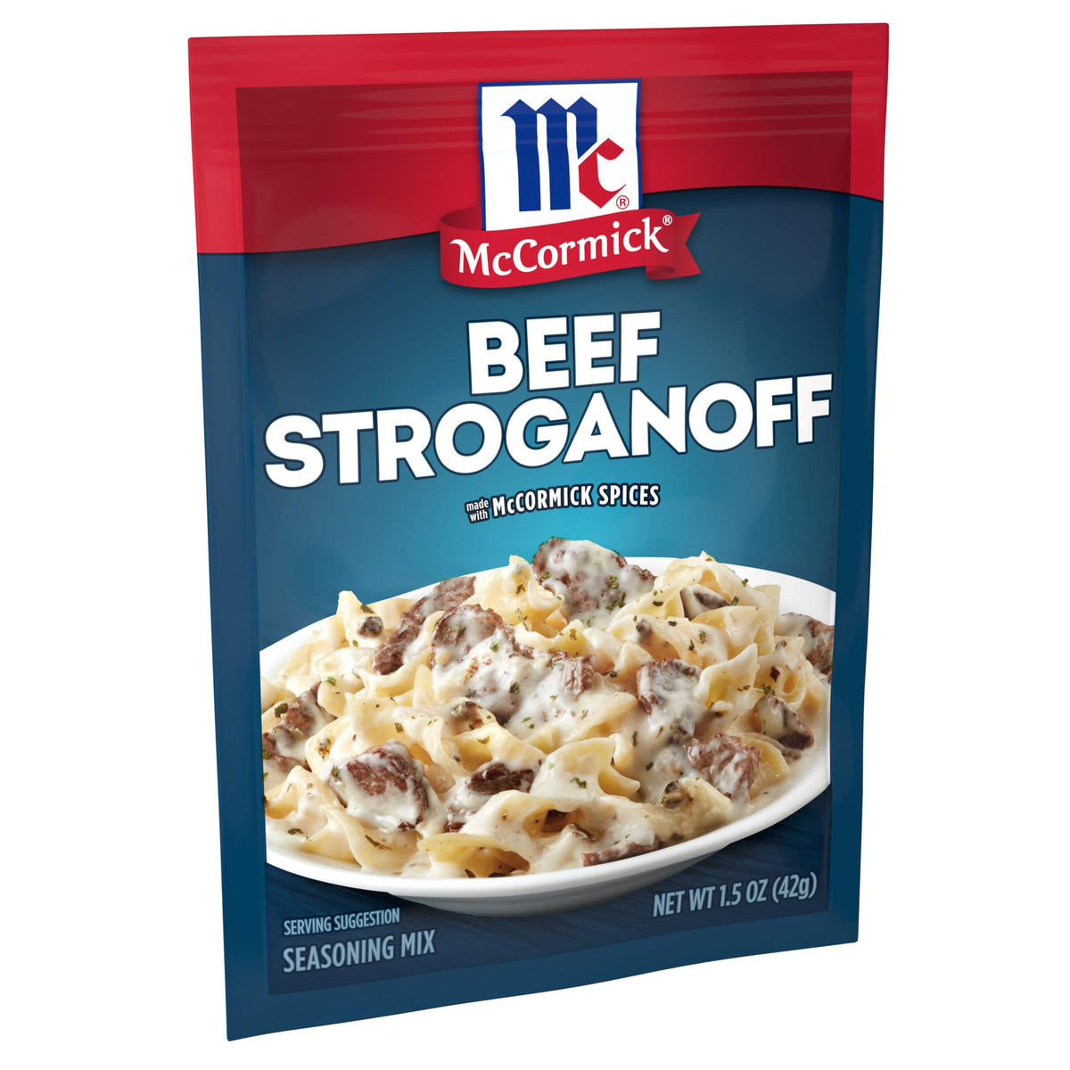 Pour-ready McCormick mix helps create a quick, savory sauce.