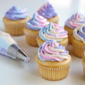McCormick Cake Batter flavor cupcakes-baked delivers fresh birthday-cake notes