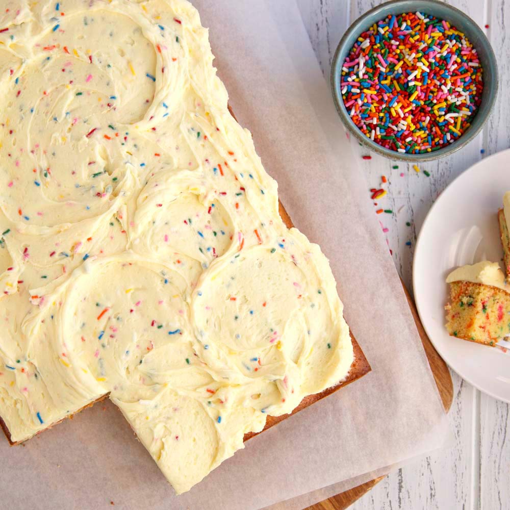 McCormick Cake Batter flavor ice-cream creates creamy birthday-cake moments