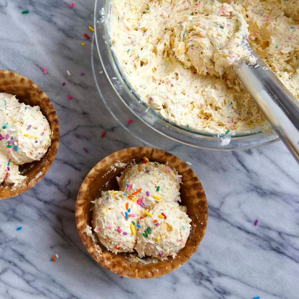 McCormick Cake Batter flavor packaging keeps flavor fresh and ready