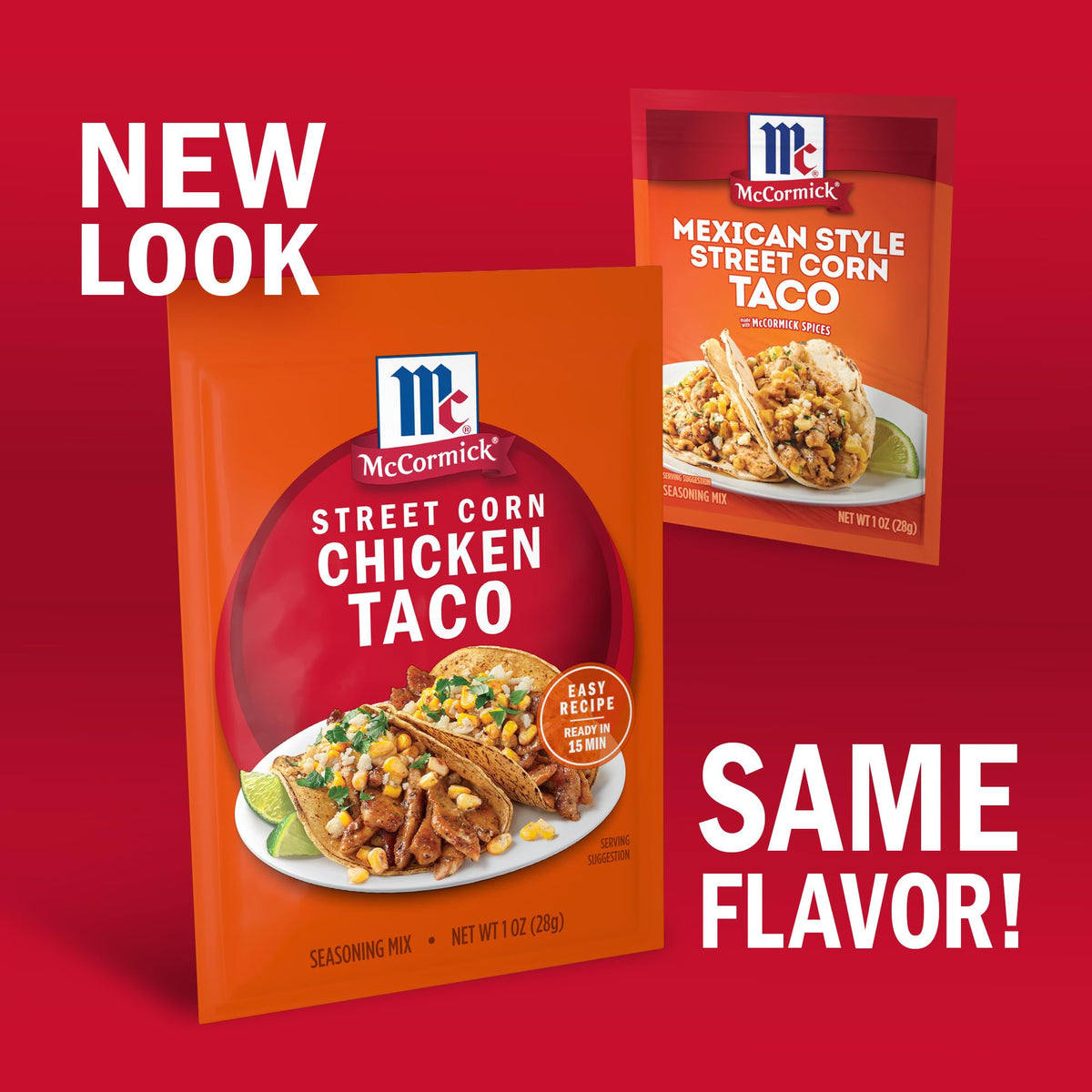 Chicken is sautéed with McCormick seasoning to create flavorful tacos.
