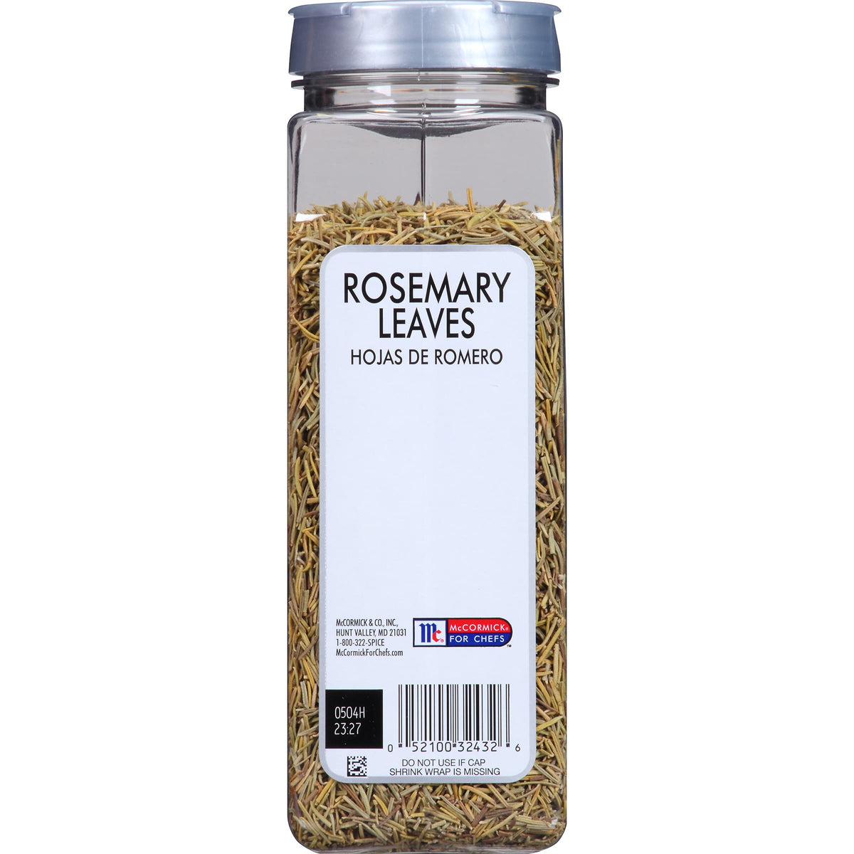 McCormick Culinary 6-ounce rosemary container designed for busy professional kitchens.
