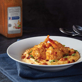 McCormick Culinary Bayou Cajun spice mix closeup reveals paprika and pepper depth