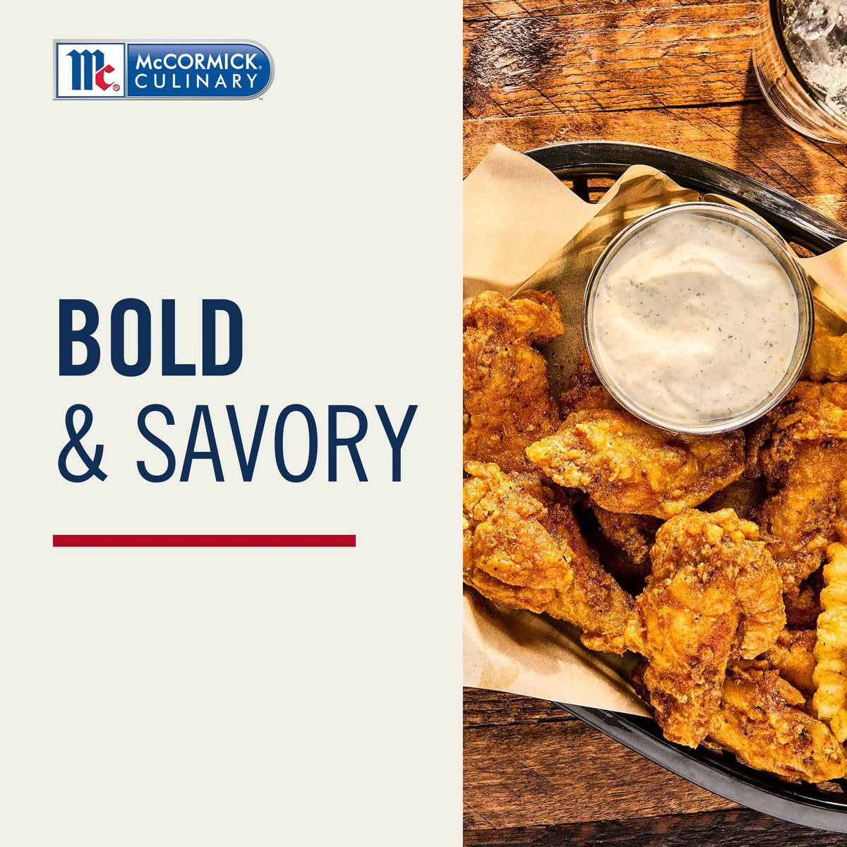 McCormick Culinary Blackened Seasoning jar ready for quick flavor boosts