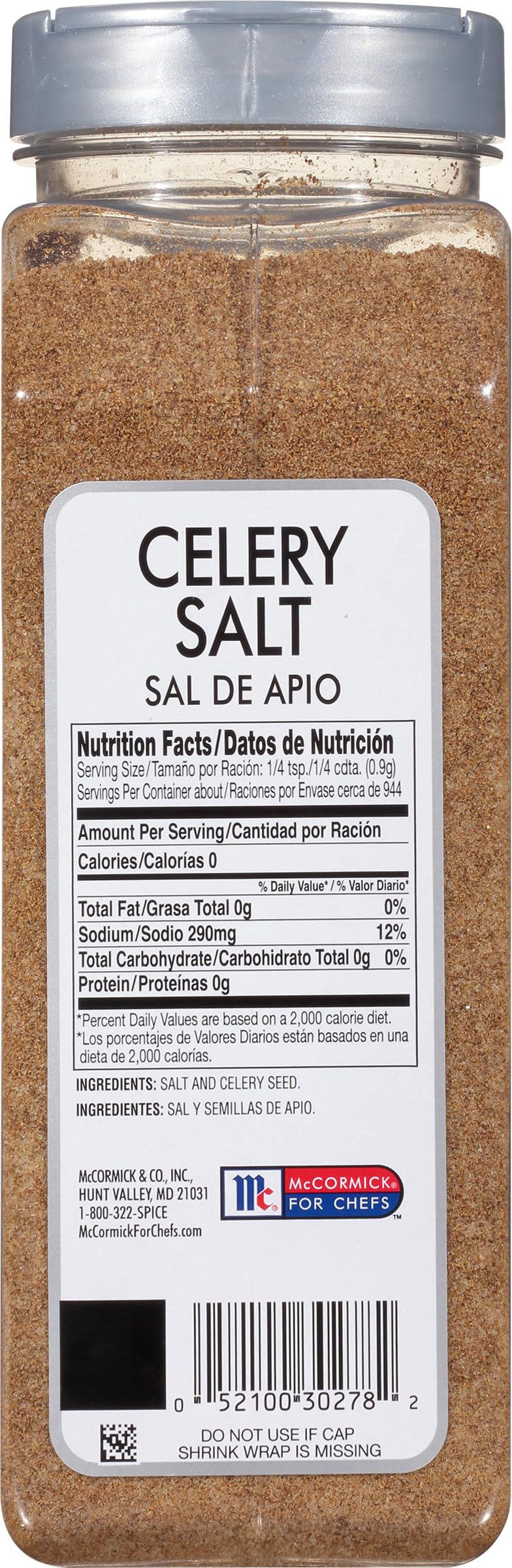 McCormick Culinary Celery Salt on hot dogs image suggests Chicago-style applications.