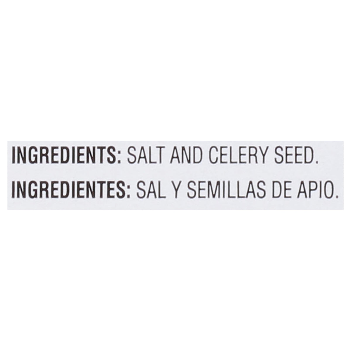 McCormick Culinary Celery Salt pour spout shown for easy adding to sauces and marinades.