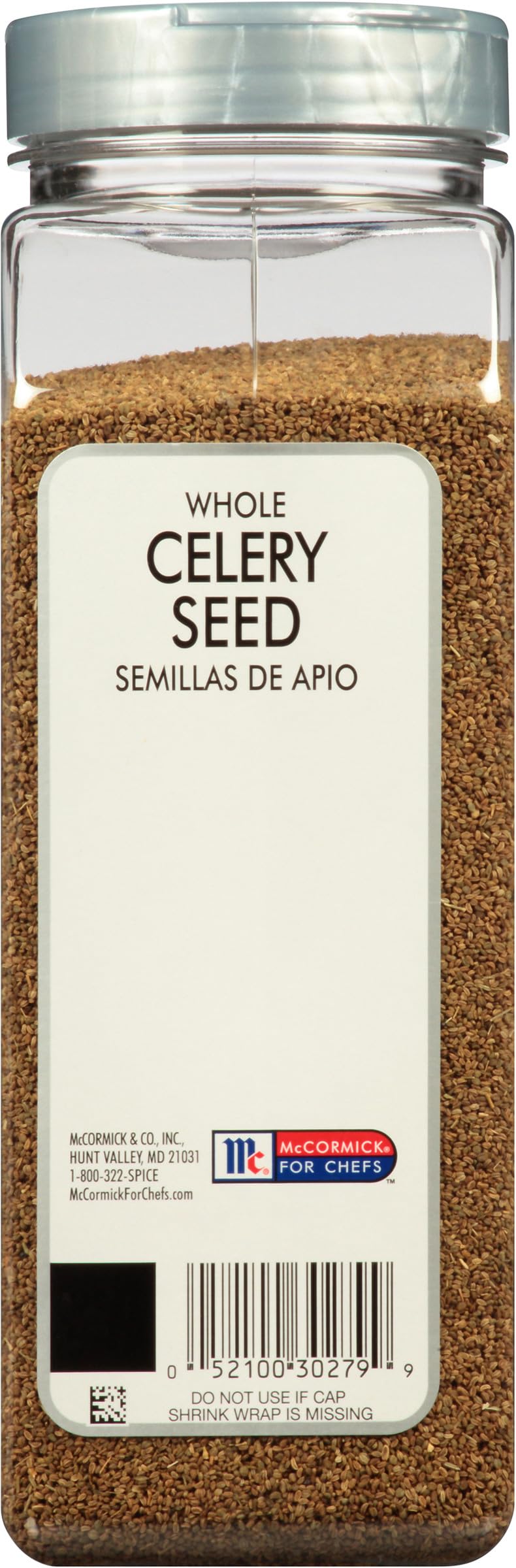 McCormick Culinary kosher, vegan celery seed adds flavor without sodium.