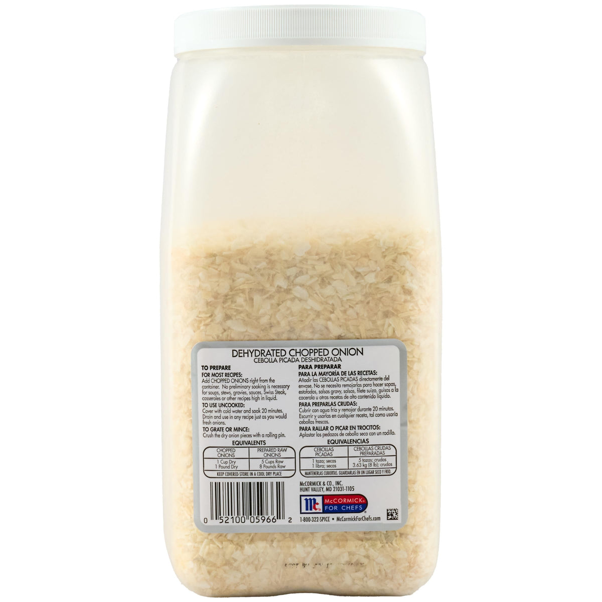 McCormick Culinary dehydrated onion used as garnish for soups and salads