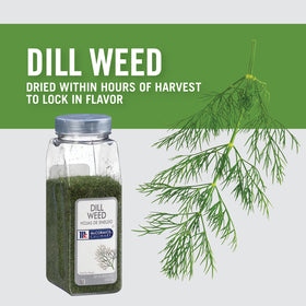 McCormick Culinary Dill Weed dried leaves close-up for vibrant garnishes