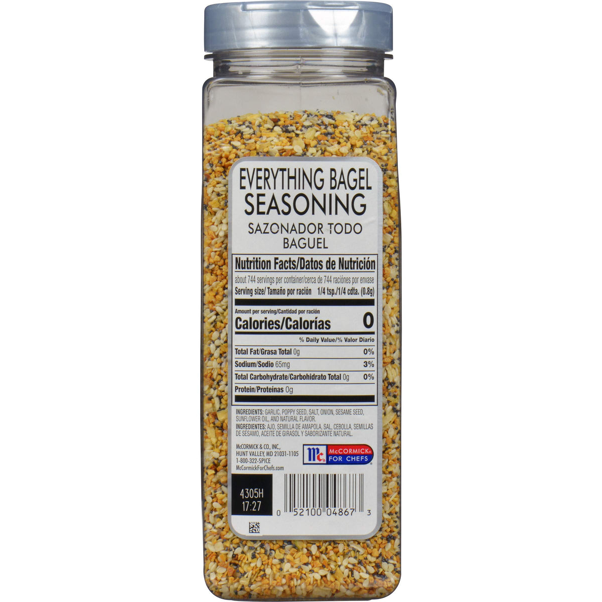 McCormick Culinary Everything Bagel Seasoning on avocado toast for bagel-inspired taste
