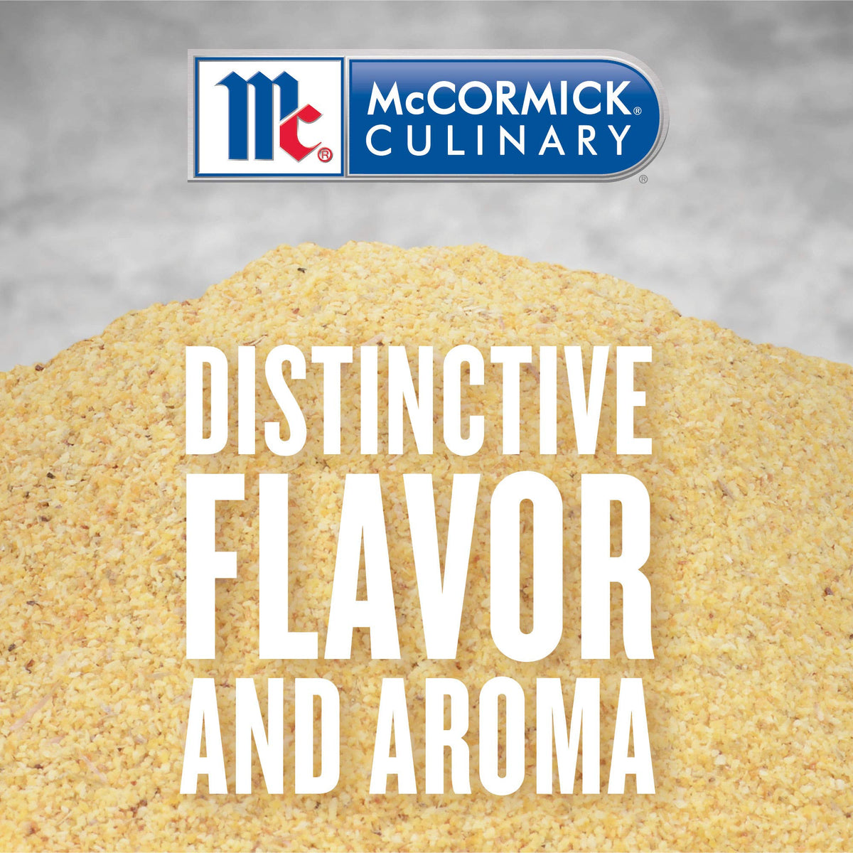 McCormick Culinary Garlic Powder pouring into pot for quick flavor boost