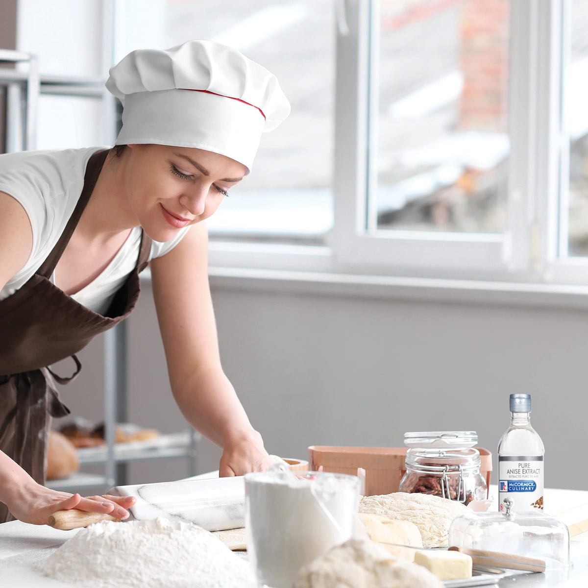 Gluten-free, non-GMO McCormick Anise Extract flavor option