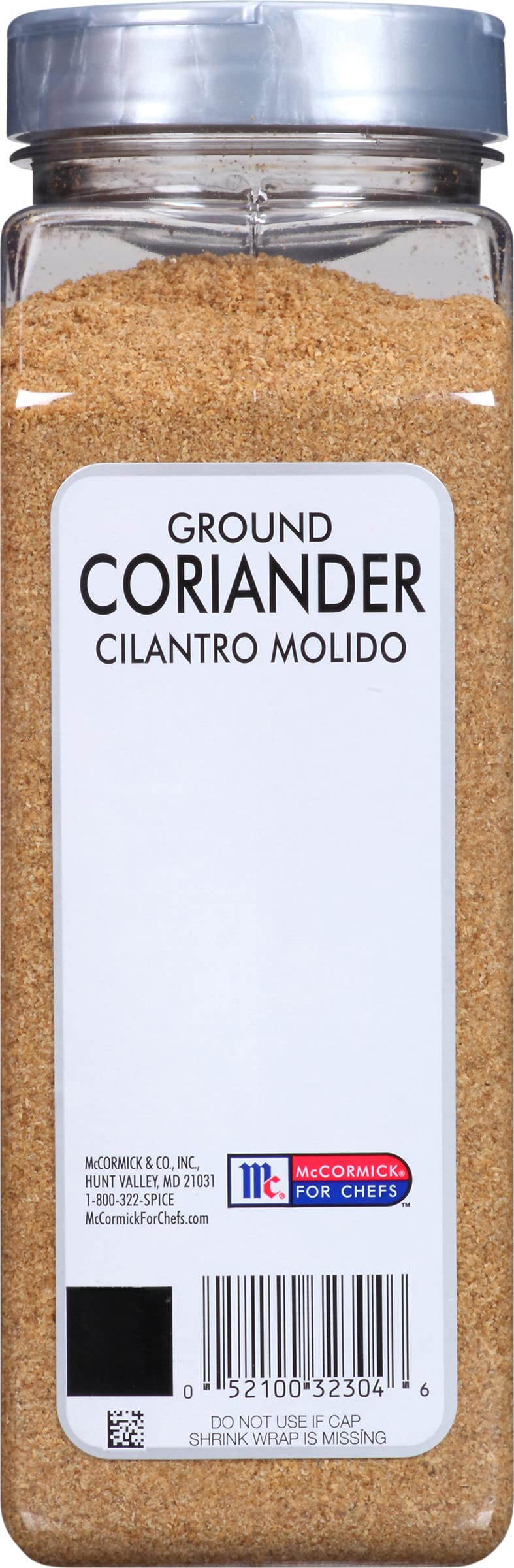 McCormick Culinary Ground Coriander blends easily into marinades for grilled meats.