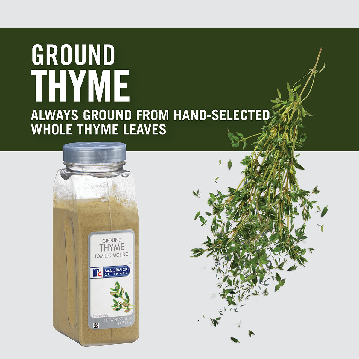 Chowder featuring McCormick Culinary Ground Thyme for a warm aroma.