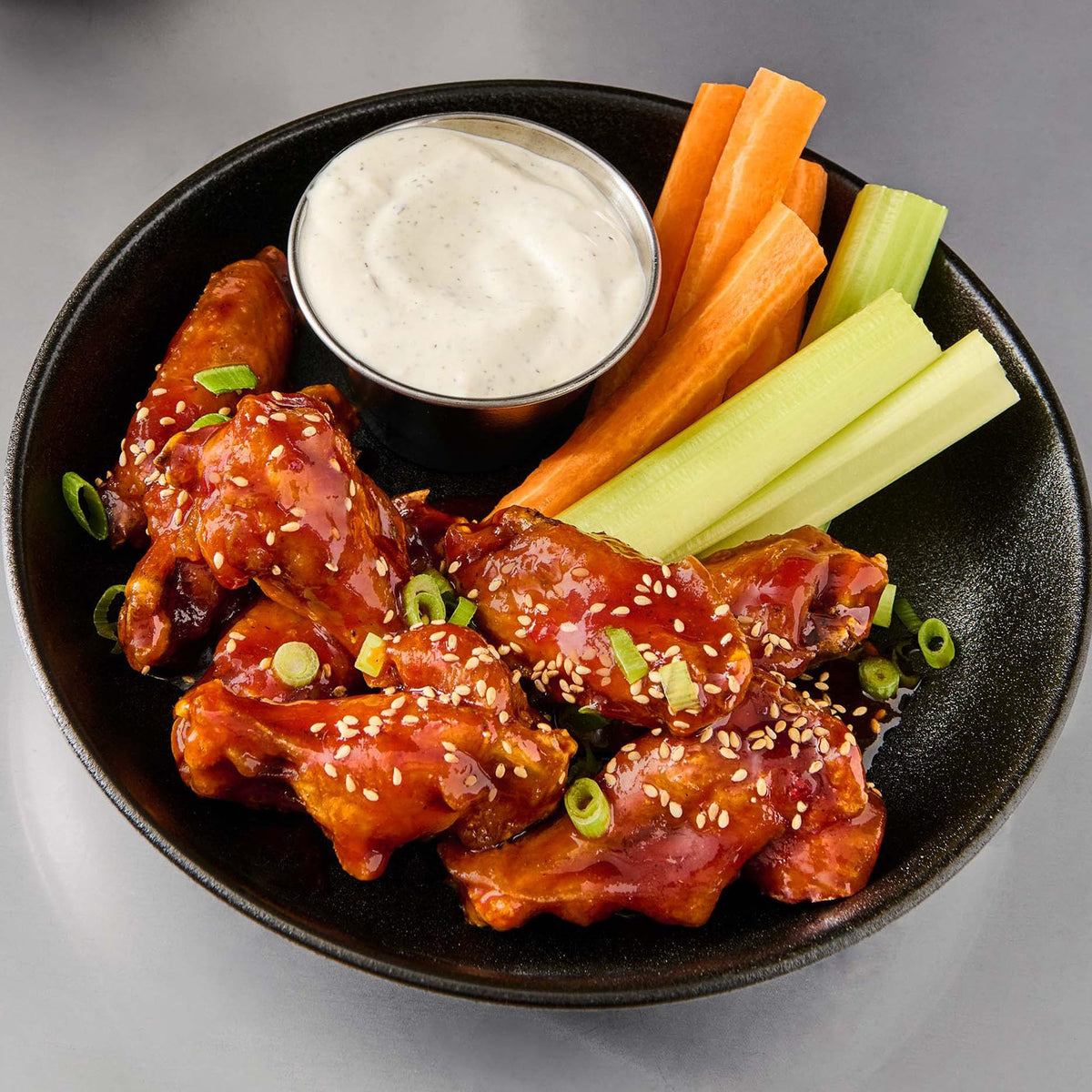 Marinated meat shows balanced heat and sweetness from McCormick Culinary gochujang style seasoning.