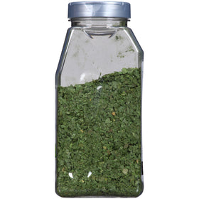 Kosher certified cilantro flakes from McCormick Culinary for versatile kitchen use.