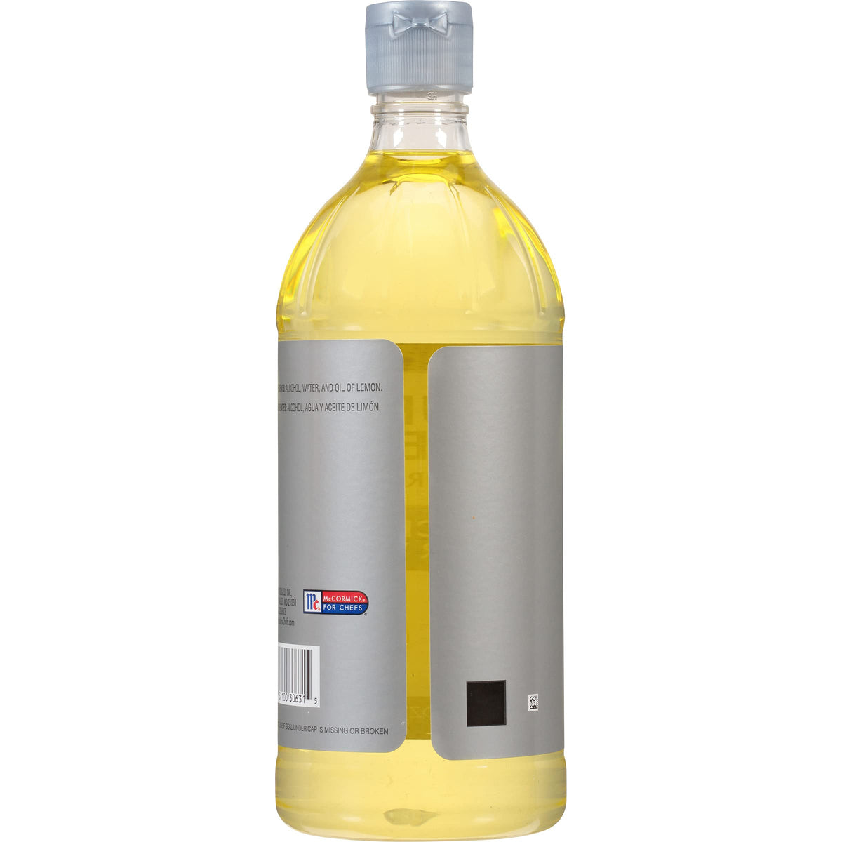 McCormick Culinary Lemon Extract pour top enabling precise drops in batched desserts.