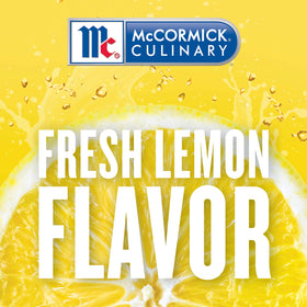 McCormick Culinary Lemon Extract added to custards for a crisp brightness.