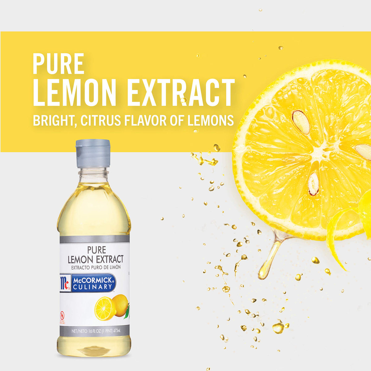 McCormick Culinary Lemon Frosting—adds bright citrus to toppings and fillings.