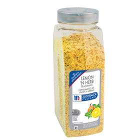 McCormick Culinary Lemon N Herb container side view for bulk seasoning in kitchens