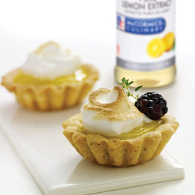 McCormick Culinary Lemon Yogurt Topping adds refreshing citrus notes.