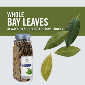 McCormick Culinary bay leaves in marinades enhance savory profiles