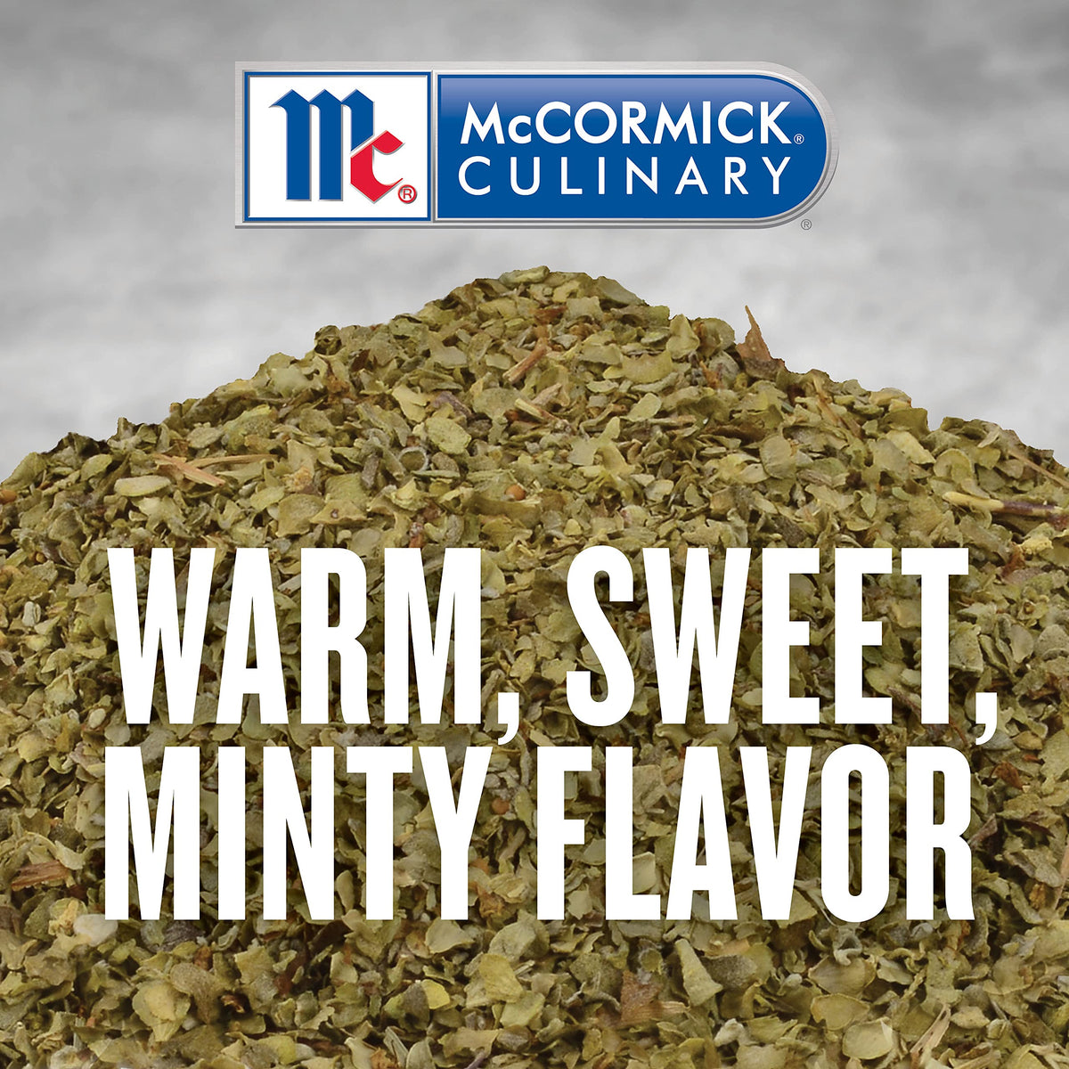 McCormick Culinary Marjoram Leaves enhances beef dish with balanced flavor.