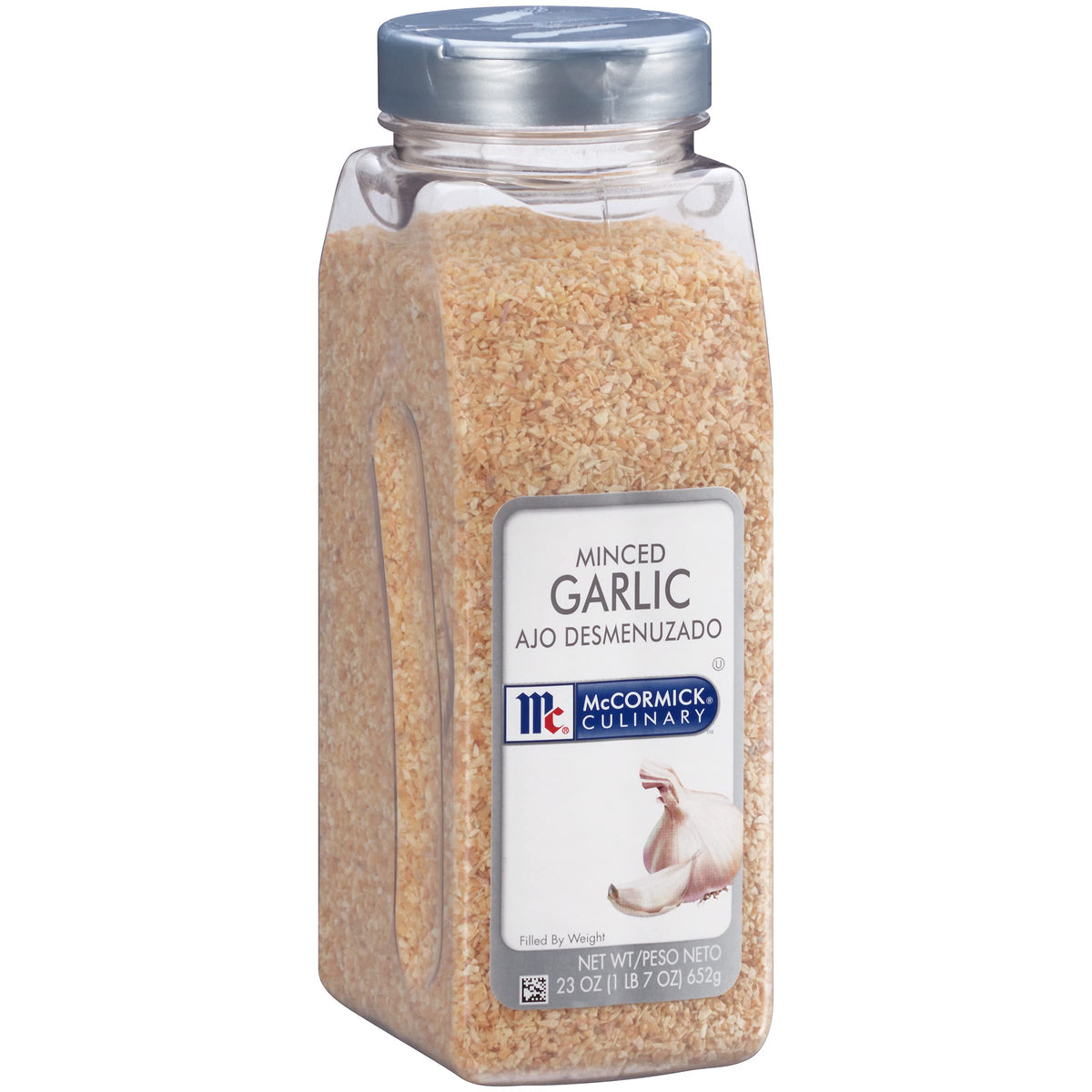 McCormick Culinary Minced Garlic bottle pour boosts quick weeknight flavor