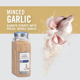 McCormick Culinary Minced Garlic great for meat rubs and quick flavor
