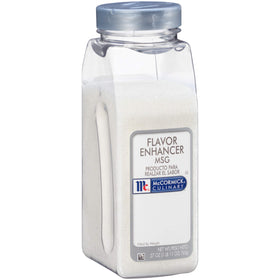 McCormick Culinary MSG flavor enhancer in a jar boosts umami in sauces and broths.